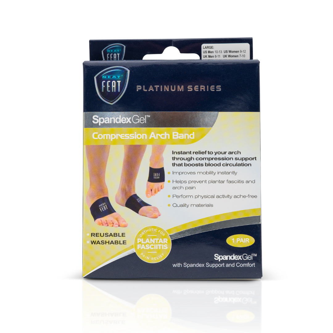 Platinum Series Spandex Gel Compression Arch Band