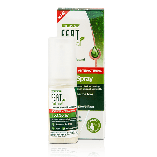 Neat Feat Antibacterial Foot Spray 50ML For Nail Fungus and Athletes Foot - Neat Feat Foot & Body Care