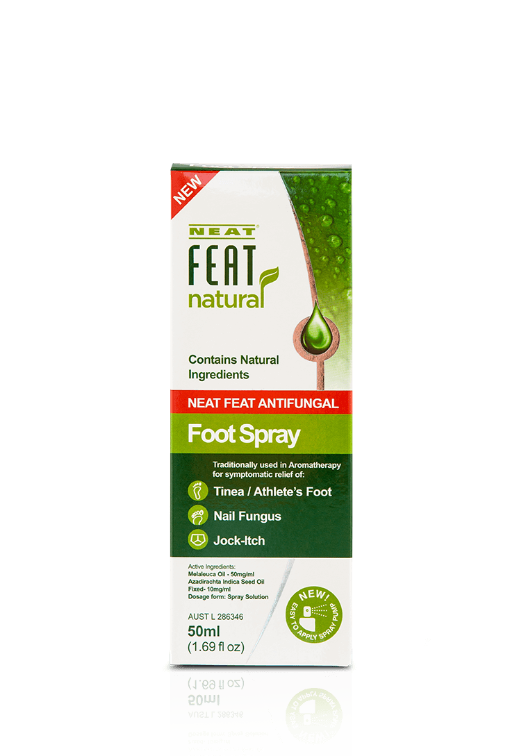 Neat Feat Natural Antifungal Foot Spray For Nail Fungus and Athletes Foot - Neat Feat Foot & Body Care