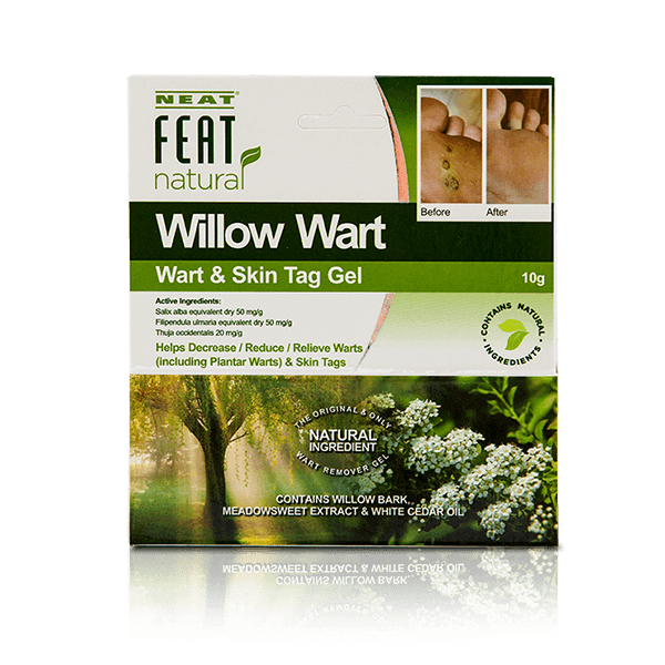 Neat Feat Natural Willow Wart and Skin Tag Gel 10g For Wart Removal - Neat Feat Foot & Body Care