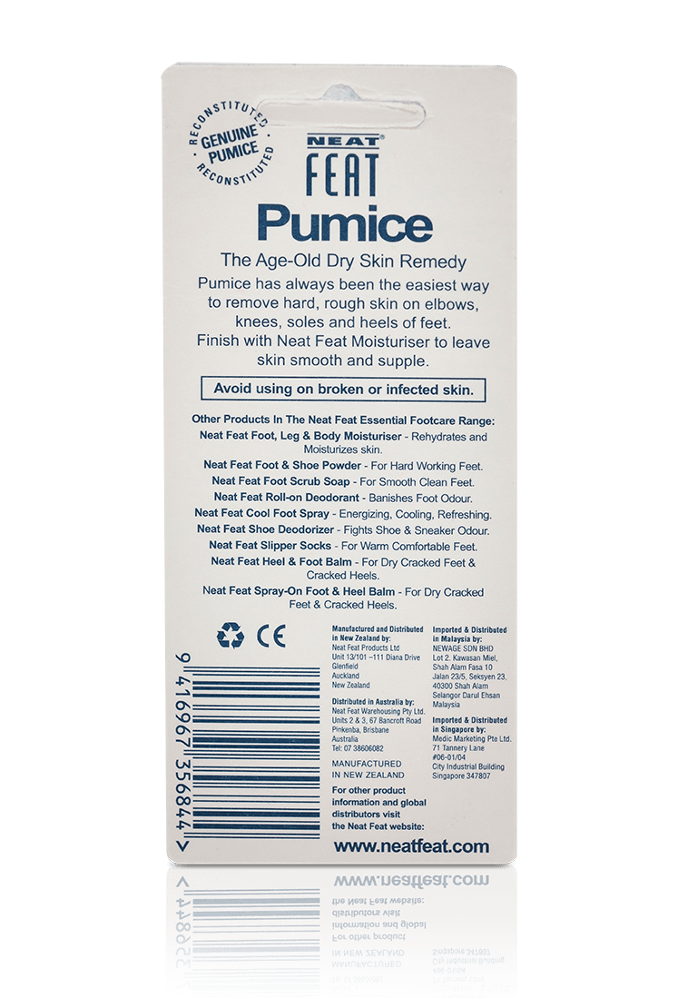 Neat Foot Pumice Stone Foot Scrub - Neat Feat Foot & Body Care