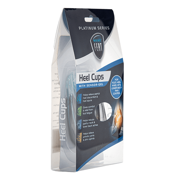 Platinum Series Heel Cups for Heel Spurs and Heel Discomfort - Neat Feat Foot & Body Care