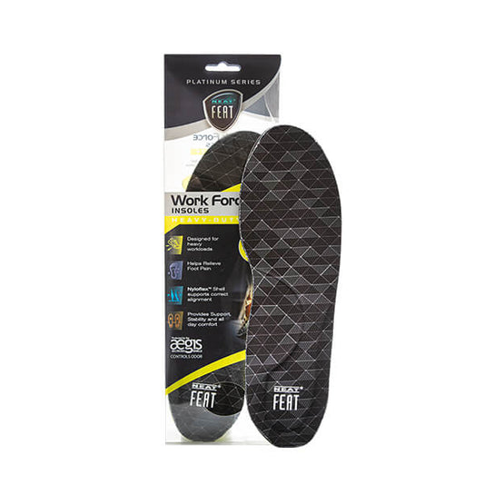 Platinum Series Work Force Insole for All Day Comfort and Relief from Spinal Pain - Neat Feat Foot & Body Care