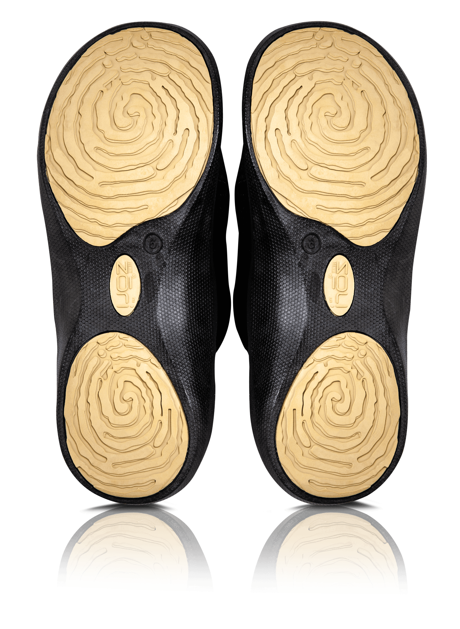 Zori Pump Black/Tan Healthy, Lightweight, Stylish - Neat Feat Foot & Body Care